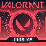 5350 VALORANT Points (600 бонус + 4750)ПСНPLAYSTATIO