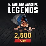 World of Warships: Legends - 2750 дублонов PS5ПСН