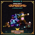 Приключенческий абонемент Minecraft Dungeons Светящаяс