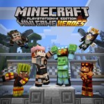 Minecraft: набор скинов «Герои мини-игр»PS4ПСН