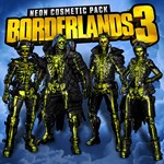Косметический набор «Неон» для Borderlands 3PS4ПСН