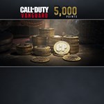5000 очков Call of Duty®: VanguardПСНPLAYSTATION