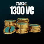 Набор TopSpin 2K25 с 1 300 единиц виртуальной валюты