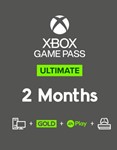 Xbox Game Pass Ultimate+EA Play 2 месяца  Ключ