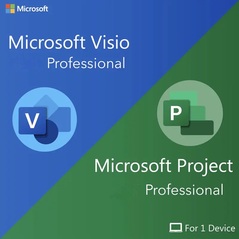 🔵MICROSOFT VISIO / PROJECT 2019 - 2021 PRO 💯 ГАРАНТИЯ