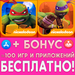 Черепашки Ниндзя Сила Порталов iPhone ios iPad На Сутки