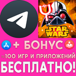 ️ Angry Birds Star Wars 2 + Telegram X iPhone ios iPad