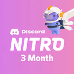 DISCORD NITRO 1/3 месяца +2 БУСТА