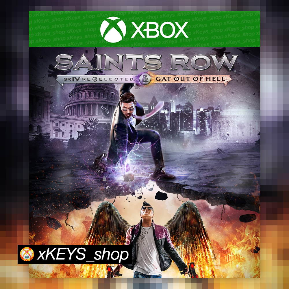 👽 SR IV Re-Elected + Gat out of Hell🟩 XBOX КОД КЛЮЧ🔑