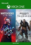 Assassin’s Creed Valhalla + Watch Dogs: LegionКЛЮЧ