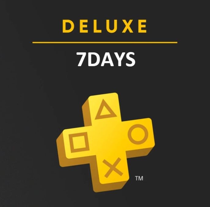 Подписка PS PLUS DELUXE 7 ДНЕЙ ГЛОБАЛЬНЫЙ КЛЮЧ кроме РФ