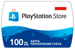 Карта PlayStation Network Card 100 PLN 