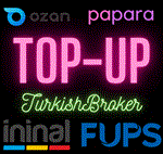 ПОПОЛНЕНИЕ PAPARA/FUPS/OZAN/OLDUBIL FAST PAYPAL