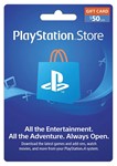 PlayStation  Подарочная карта США ???????? 50$  0´ сбор