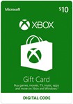  Xbox live  Подарочная карта на 10 долларов - ????????
