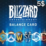 Blizzard Gift Card ???????? USA 5$ ️  (Battle.net)