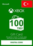  Xbox live  Подарочная карта 100 TL (ТУРЦИЯ)