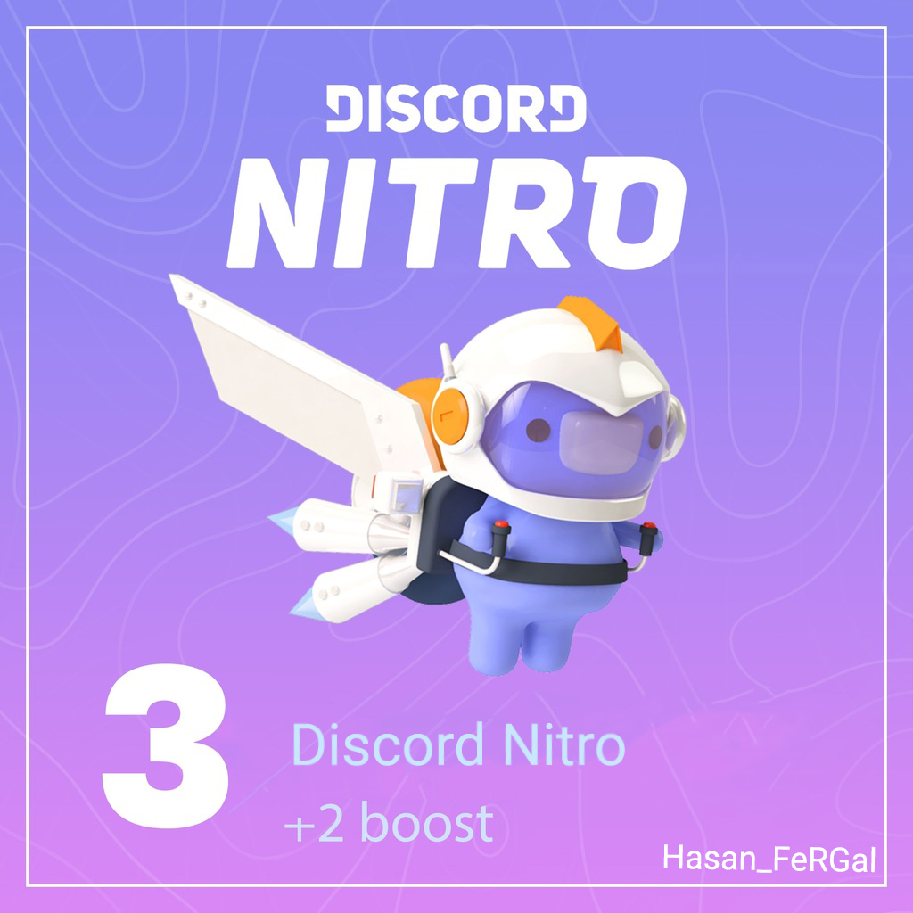 ✅ DISCORD NITRO 3 МЕСЯЦА + 2 БУССТА / FAST