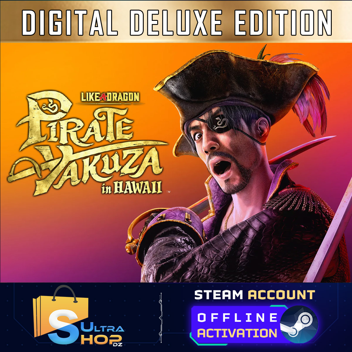 ⚡Like a Dragon Pirate Yakuza in Hawaii Deluxe Ed. Steam