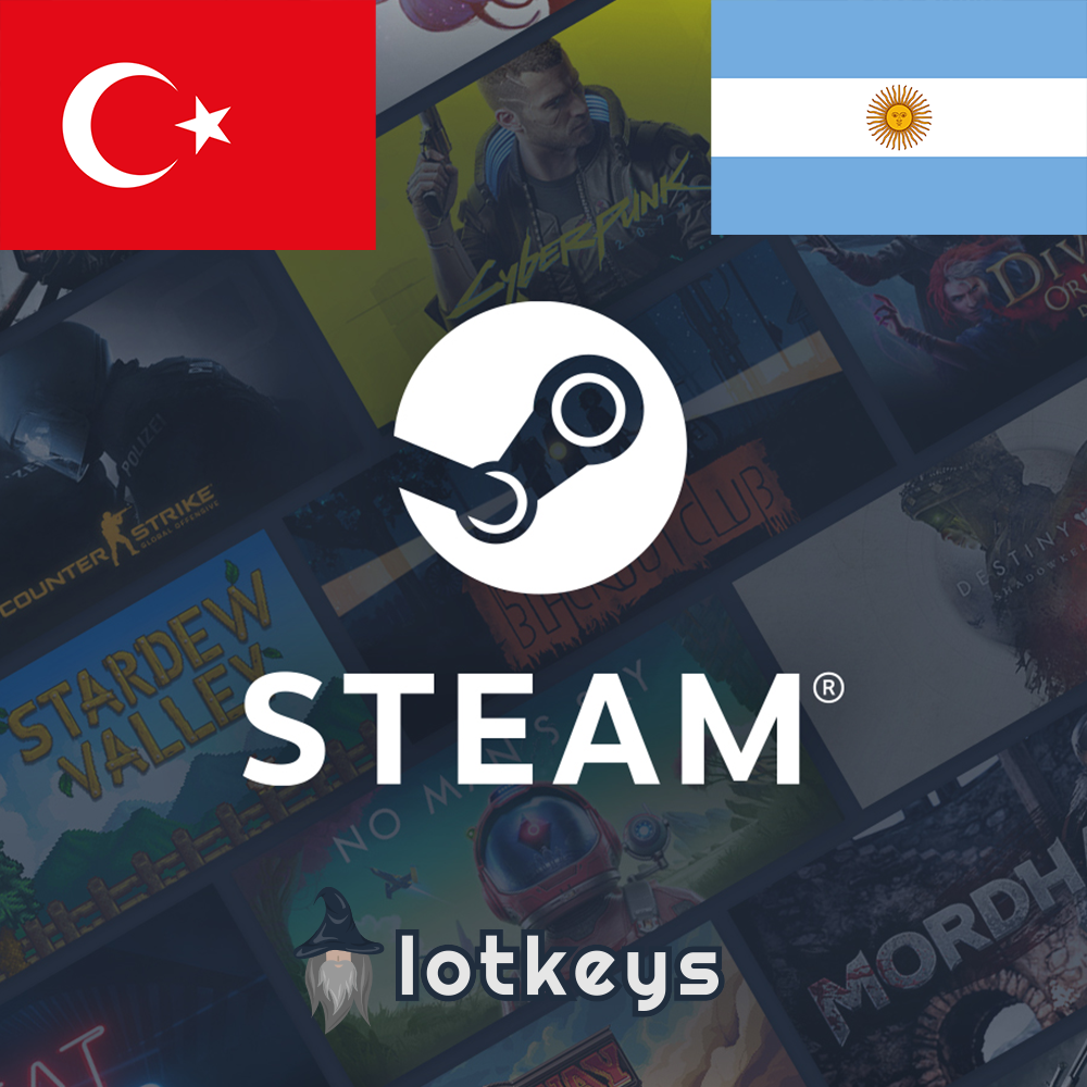 АВТО🇺🇸🇹🇷🇦🇷 STEAM ТУРЦИИ-ARG-US Картa