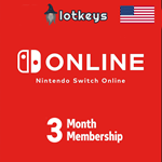 Авто ???????? Nintendo Switch Online 3 месяца (США) ????????