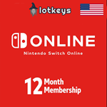 Авто ???????? Nintendo Switch Online 12 месяца (США) ????????