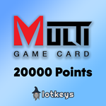 Мультиигровая карта на 20000 очков