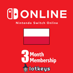 ????????Nintendo Switch Online 3 месяцев (Польша)????????