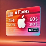  Карта iTunes Gift Card ️ 1 - 500$ США ???????? ЦЕНА 