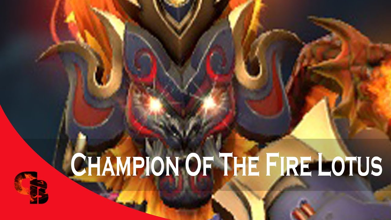 ✅Champion of the Fire Lotus✅Collector's Cache 2022✅