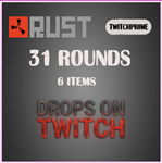 RUST ПРЕДМЕТЫ TWITCH DROPSРаунд 31 6 СКИНОВ +