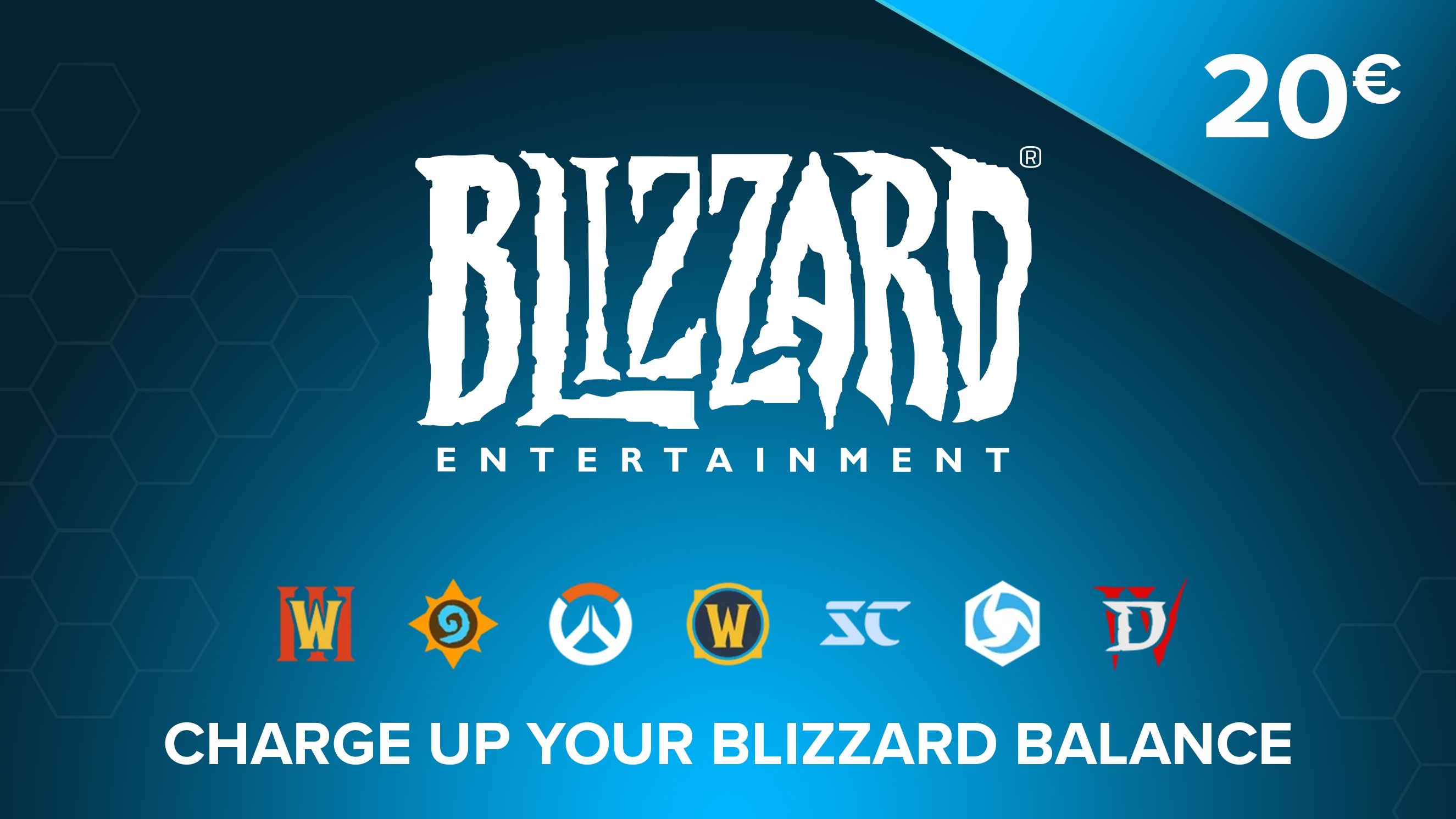 🔑20€ Подарочная карта Blizzard