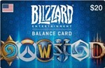  20$ USA Подарочная карта Blizzard