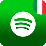  SPOTIFY ПОДАРОЧНАЯ КАРТА ИТАЛИЯ
