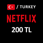 NETFLIX ПОДАРОЧНАЯ КАРТА ТУРЦИЯ 250 ЛИР