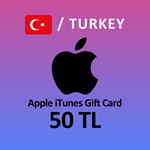 iTunes ПОДАРОЧНАЯ КАРТА ТУРЦИЯ 50 ЛИР