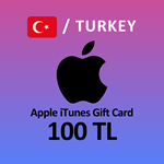 iTunes ПОДАРОЧНАЯ КАРТА ТУРЦИЯ 100 ЛИР