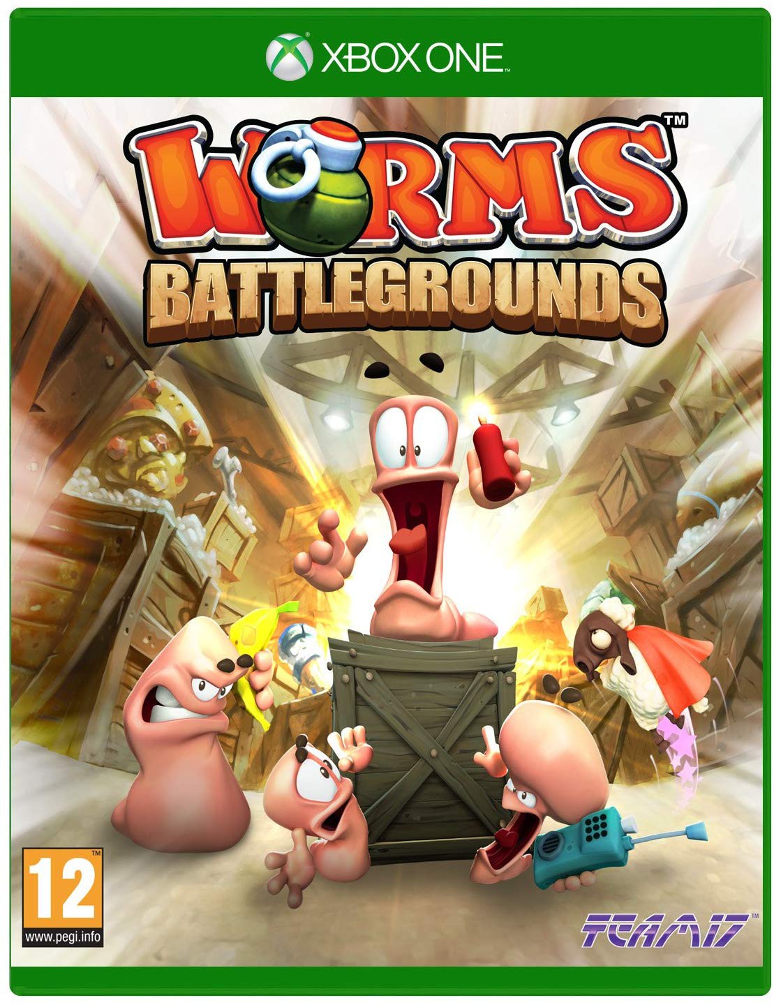 🔥🎮 WORMS BATTLEGROUNDS XBOX ONE SERIES X|S KEY 🎮🔥