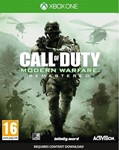 CALL OF DUTY MODERN WARFARE REMASTERED XBOX ONE