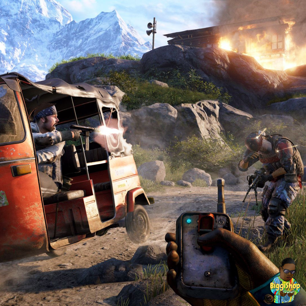 Far Cry 4. Far Cry 4 мультиплеер. Far Cry 4 геймплей. Fry Cry 4.