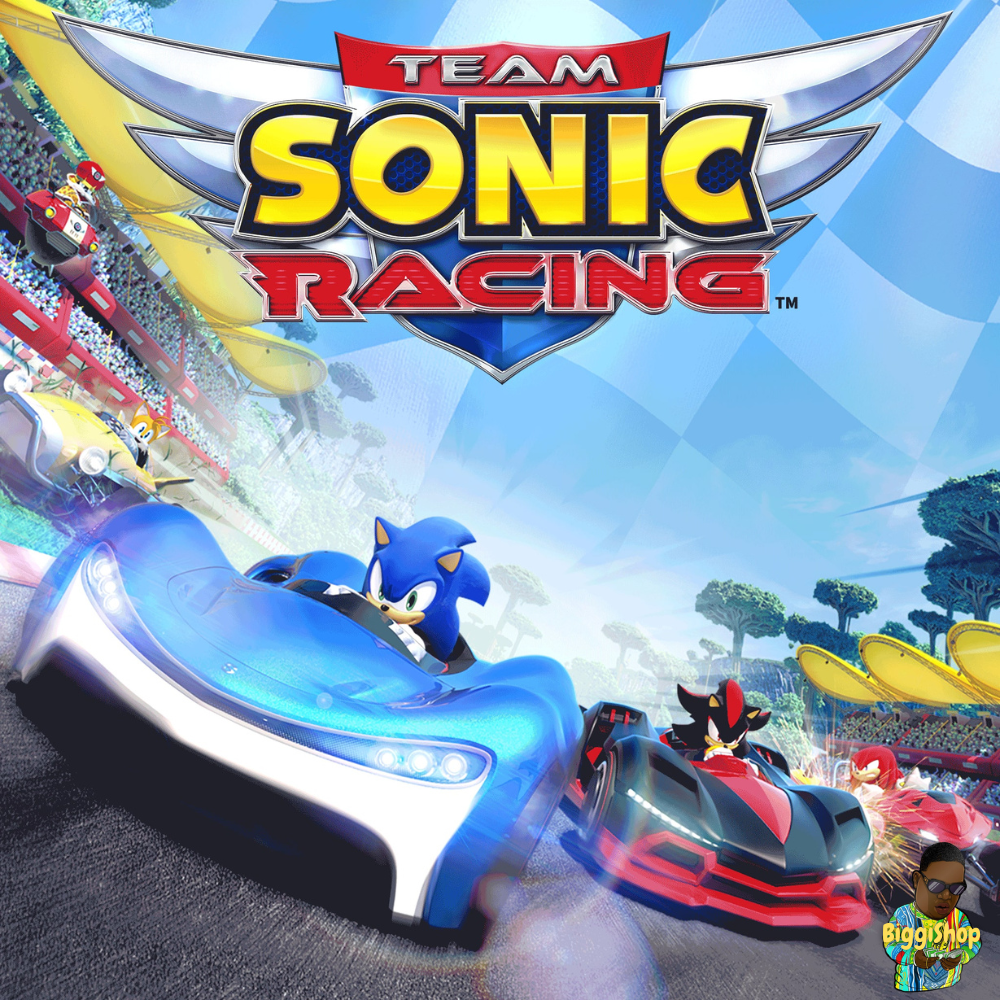 Играй соник гонки. Team Sonic Racing (ps4). Sonic Racing ps4. Игра Соник на плейстейшен 4. Team Sonic Racing игра обложка.