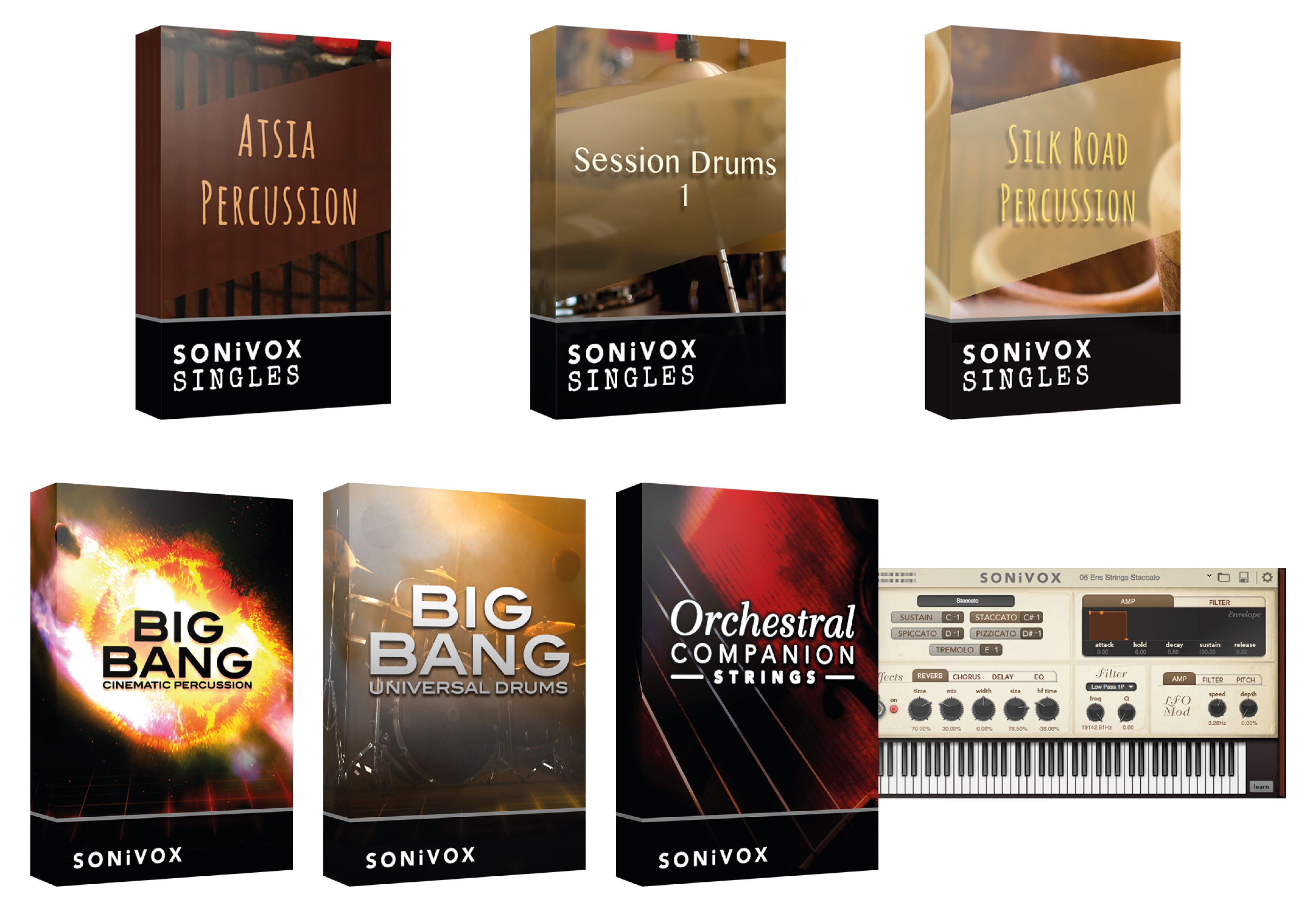 🔑 SONiVOX Instruments Bundle [iLok]