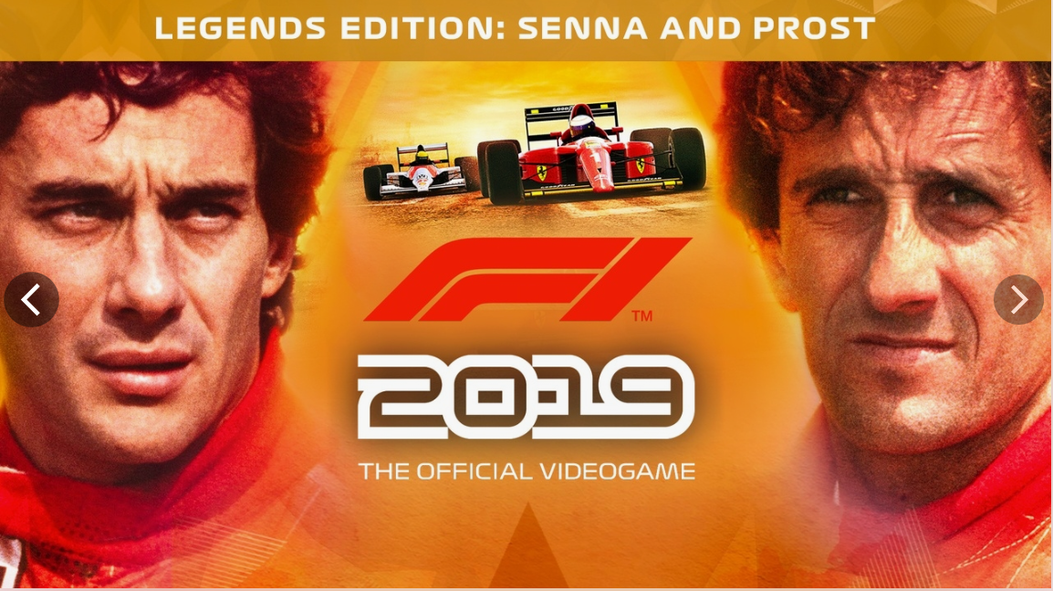 F1 2019 Legends Edition КЛЮЧ Steam Global