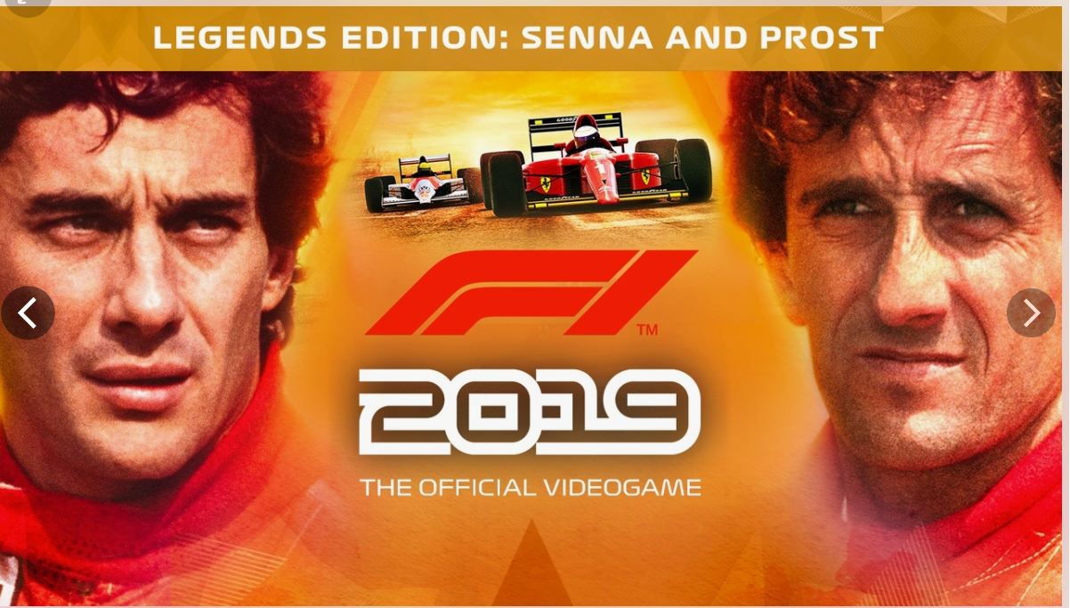 F1 2019 Legends Edition Steam КЛЮЧ Китай/AЗИЯ