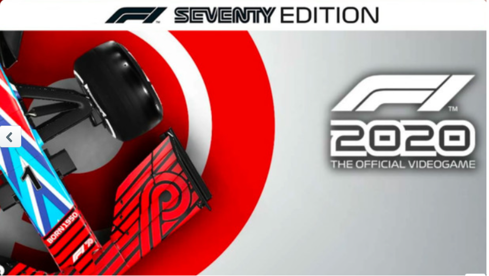 F1 (Formula -1)  2020 Seventy Edition Steam КИТАЙ/ ASIA