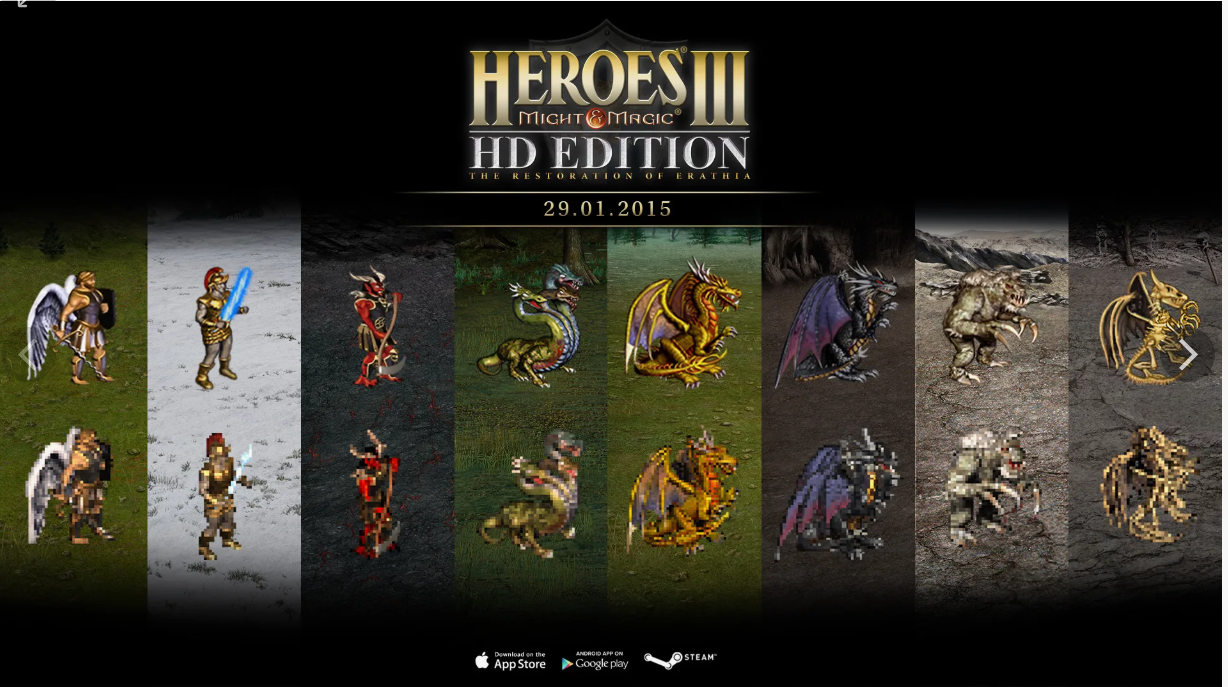 Heroes of Might and Magic III HD Edition Steam КЛЮЧ МИР