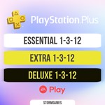 PlayStation PlusESSENTIAL  EXTRA  DELUXETR