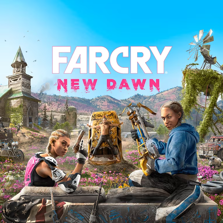 Игры ps4 deluxe edition. Far Cry New Dawn ps4. Far Cry 5 New Dawn ps4. Far Cry New Dawn ps4 обложка. Far Cry 5 Deluxe Edition.