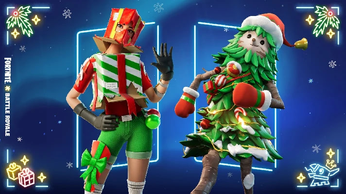 Fornite, 3 скина, Holiday Boxy, Полный доступ