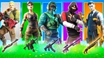 Fortnite 1-25 СКИНОВС ПОЧТОЙ